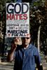 Generik doing the Lord's work at another Prop 8 rally